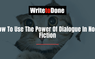 How To Use The Power Of Dialogue In Non-Fiction
