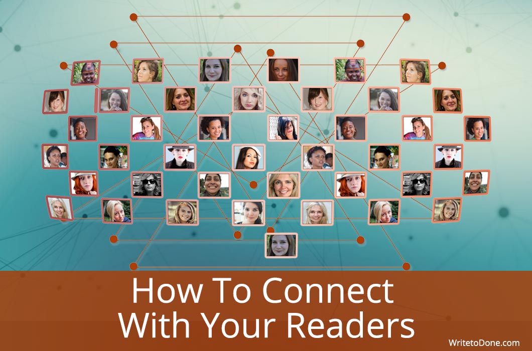 connect with your readers - images of people