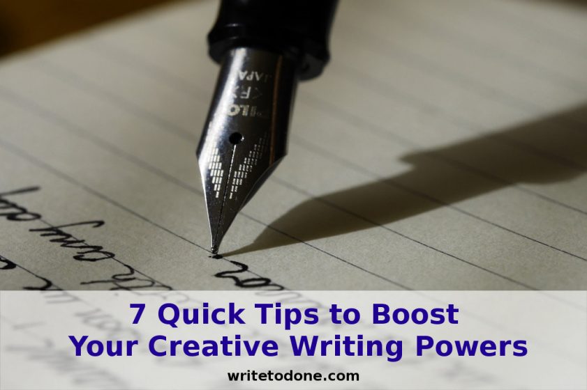 creative writing powers - pen and page