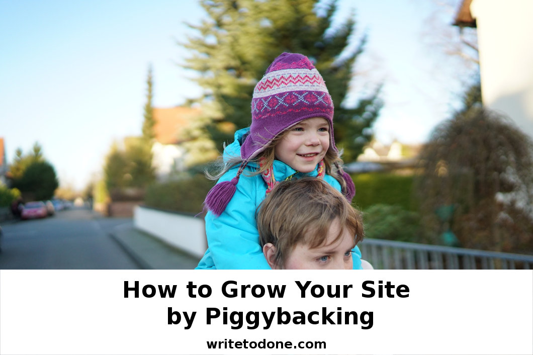 grow your site - kids piggybacking