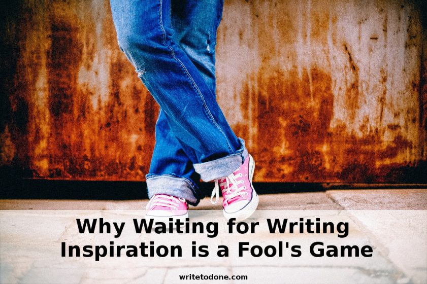 writing inspiration - man waiting