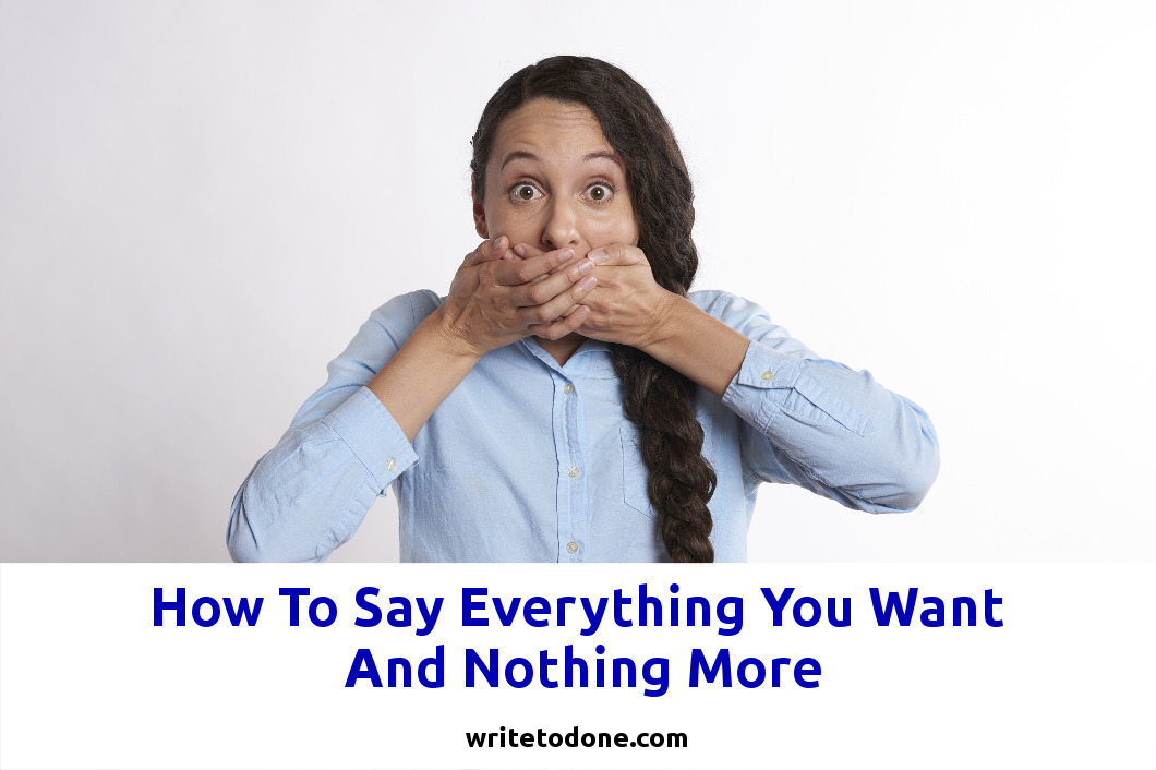 say everything you want - woman with hand over her mouth