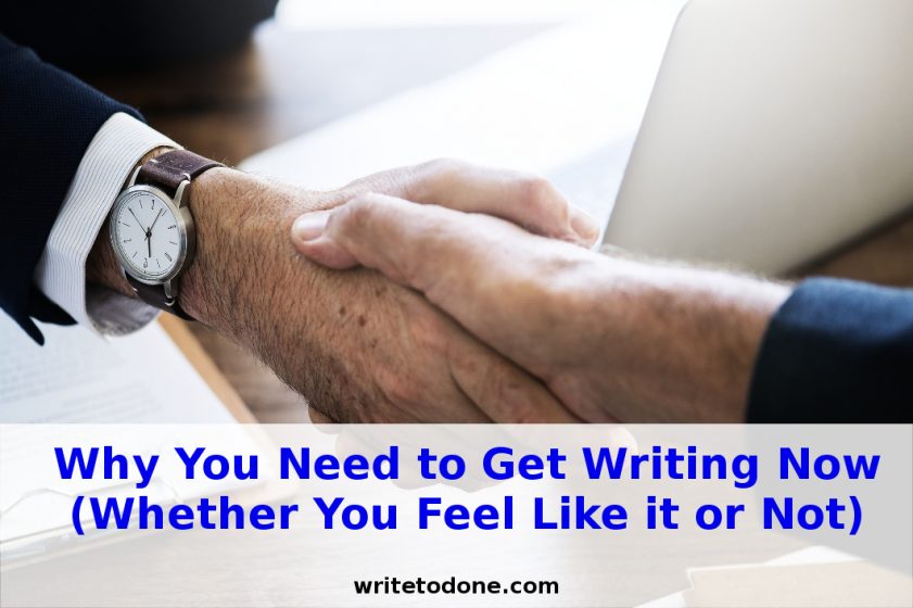 get writing - handshake