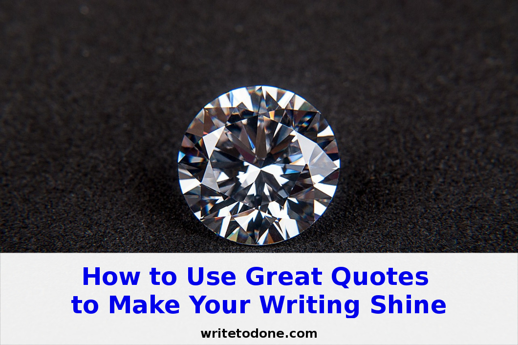 make your writing shine - diamond