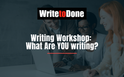 Writing Workshop: What Are YOU writing?