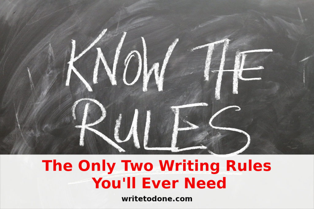 The Second Golden Rule of Writing | Write to Done