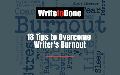 18 Tips to Overcome Writer’s Burnout