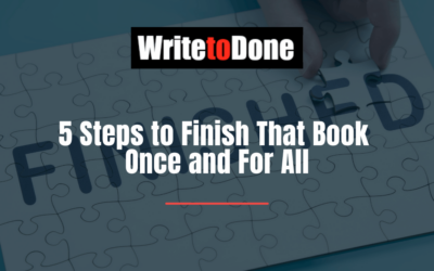 5 Steps to Finish That Book Once and For All