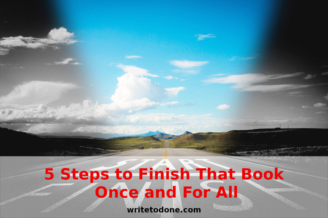 finish that book - finish line