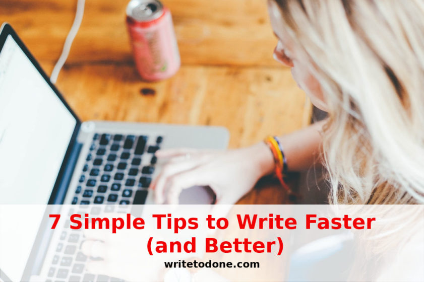 write faster