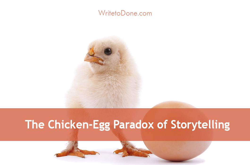 The Chicken-Egg Paradox of Storytelling