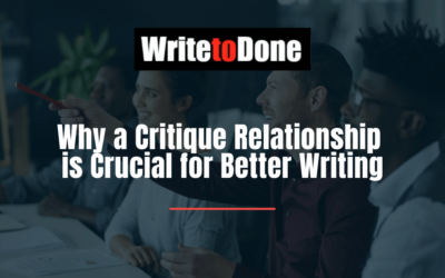 Why a Critique Relationship is Crucial for Better Writing