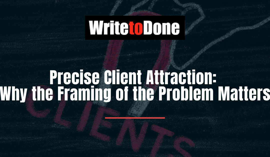 Precise Client Attraction: Why the Framing of the Problem Matters