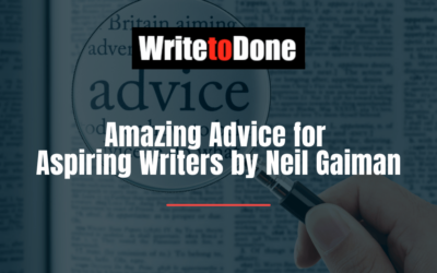 Amazing Advice for Aspiring Writers by Neil Gaiman
