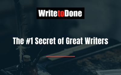 The #1 Secret of Great Writers