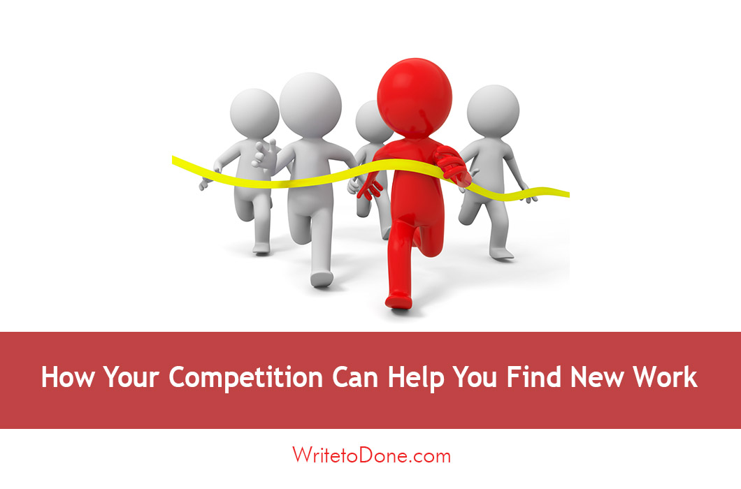 How Your Competition Can Help You Find New Work