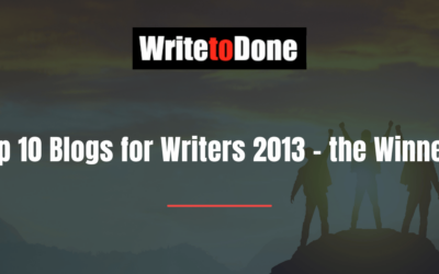 Top 10 Blogs for Writers 2013 – the Winners