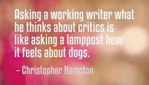 image quote on critics