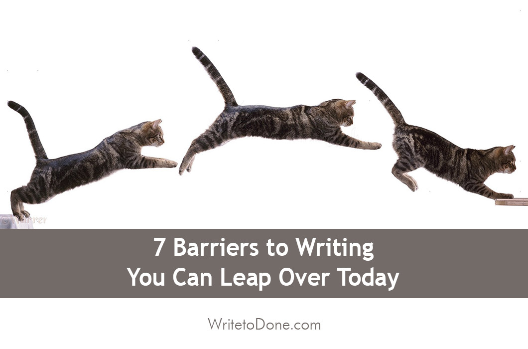 barriers to writing