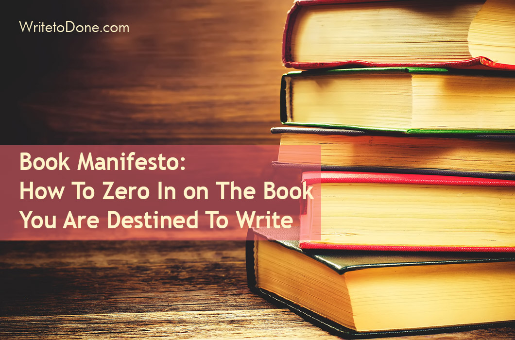 book you are destined to write