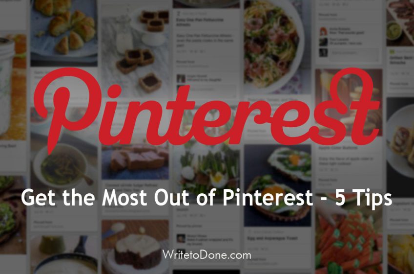 get the most out of pinterest