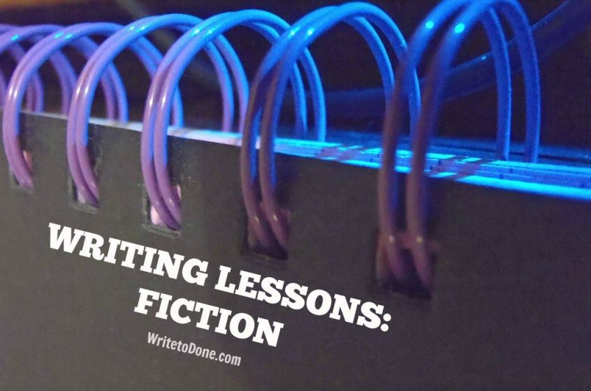 writing lessons fiction