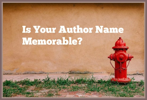 Is your author name memorable