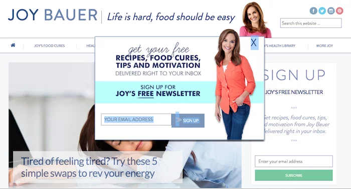 create author website