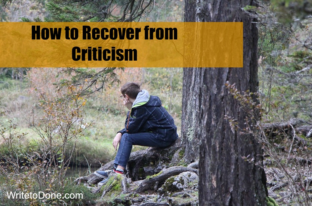 recover from criticism