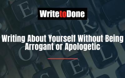 Writing About Yourself Without Being Arrogant or Apologetic