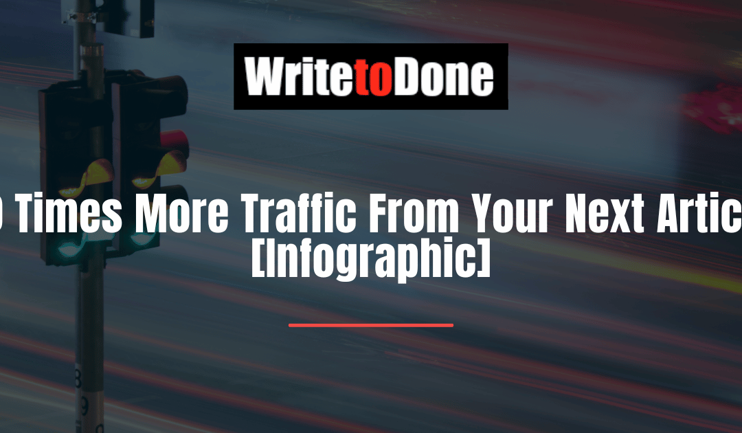 10 Times More Traffic From Your Next Article [Infographic]