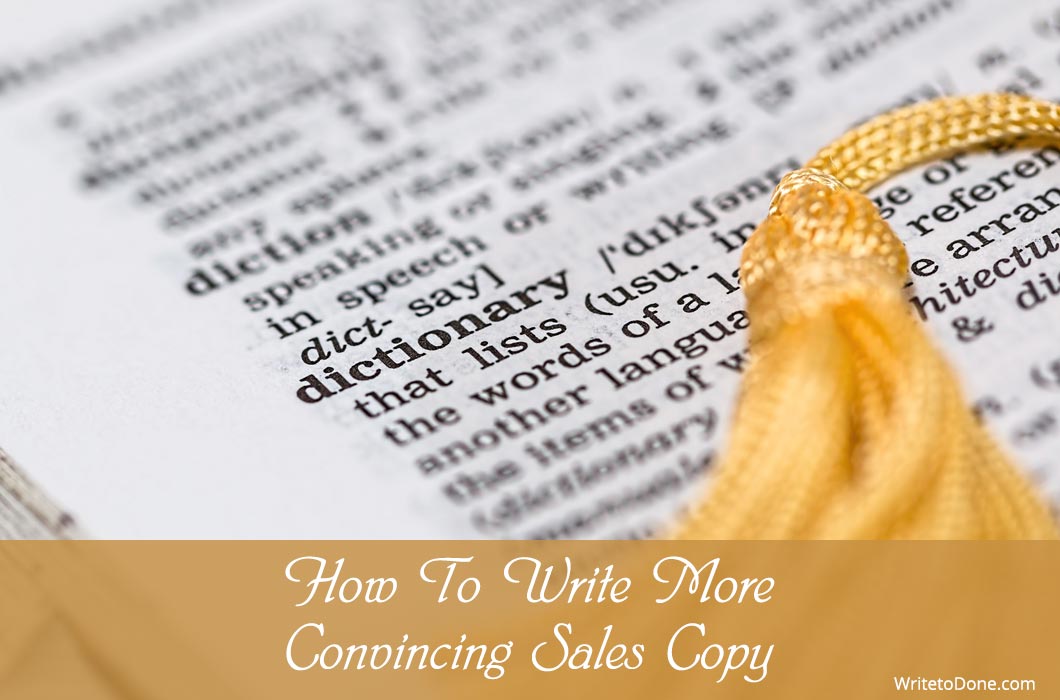 convincing sales copy - sales copy