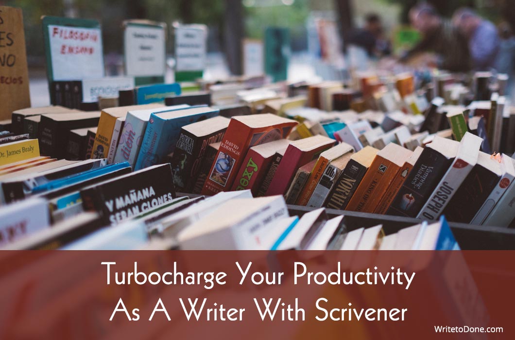 turbocharhge your productivity as a writer- books