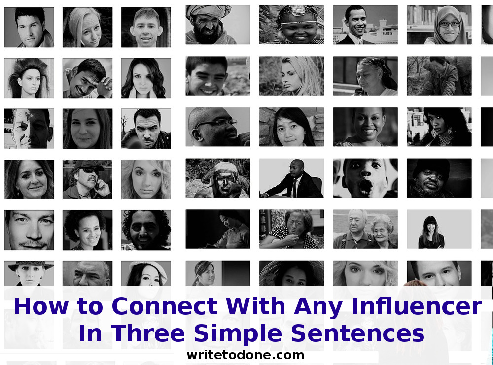 connect with any influencer - wall of faces