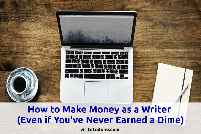 make money as a writer - infographic