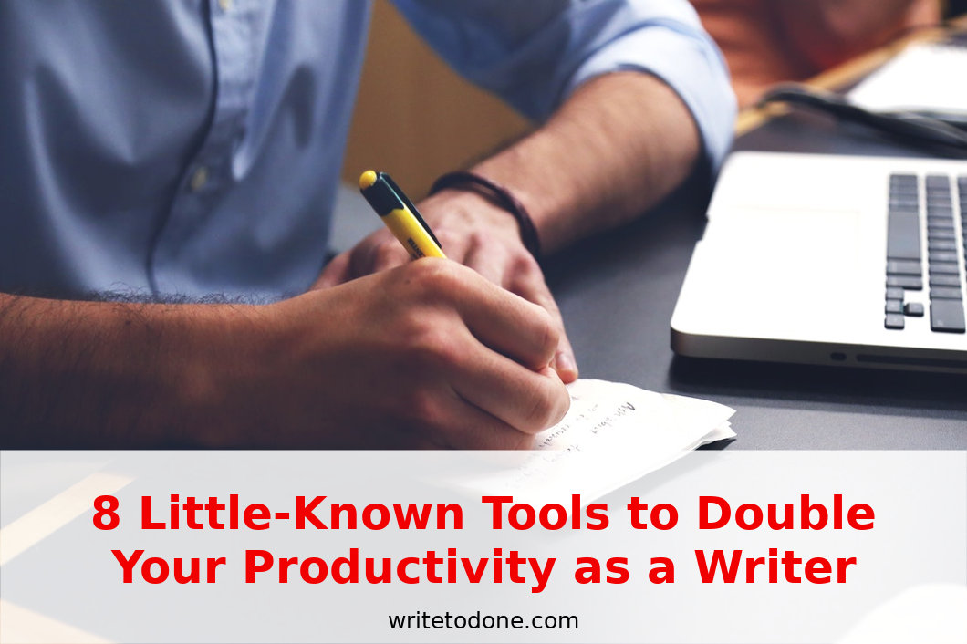 double your productivity as a writer