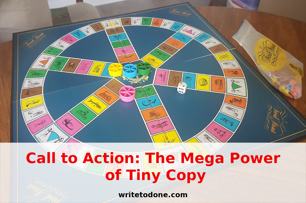 Call to Action: The Mega Power of Tiny Copy