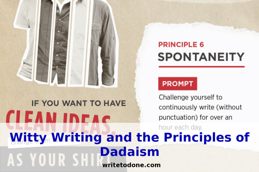 witty writing - Dadaism