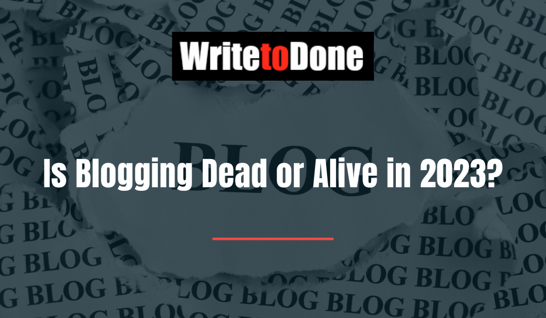 Is Blogging Dead or Alive in 2024?