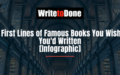 34 First Lines of Famous Books You Wished You’d Written [Infographic]