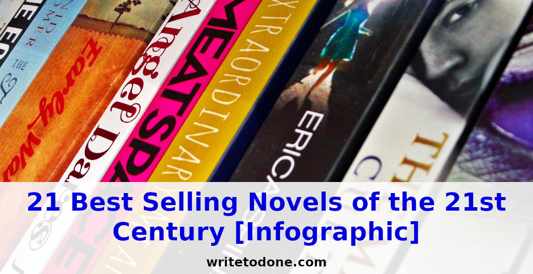 21 Best Selling Novels of the 21st Century [Infographic]