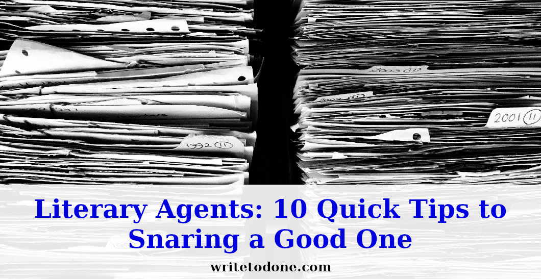 literary agents - pile of manuscripts