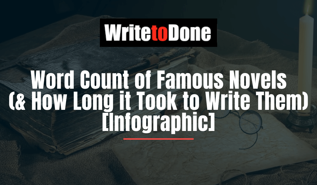 Word Count of Famous Novels (& How Long it Took to Write Them)[Infographic]