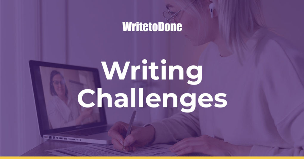 writing challenges featured image